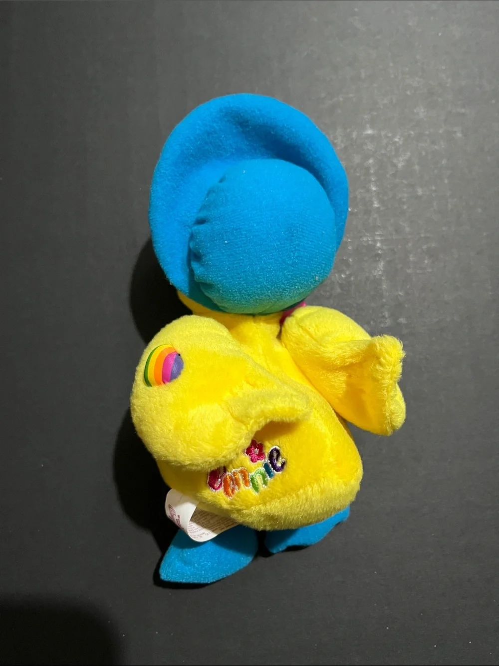 Lisa Frank duck plush doll spring beans beanie baby vintage